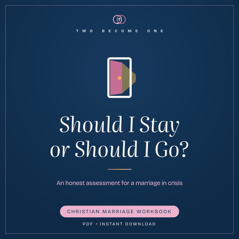 Should I Stay or Should I Go? — a Two Become One Co marriage study