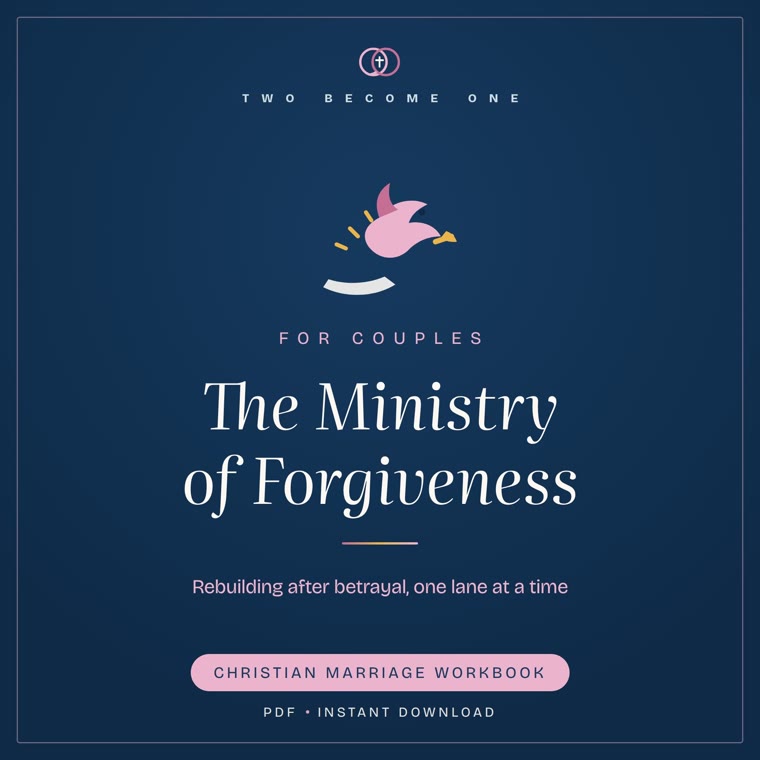 The Ministry of Forgiveness — a Two Become One Co marriage study