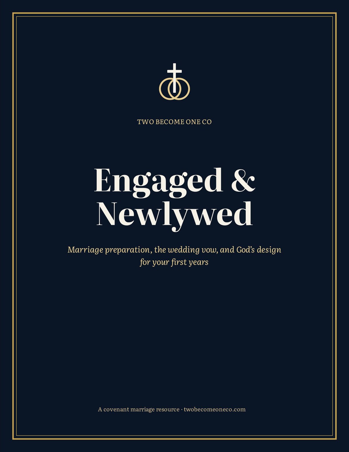 Engaged & Newlywed — printed marriage workbook